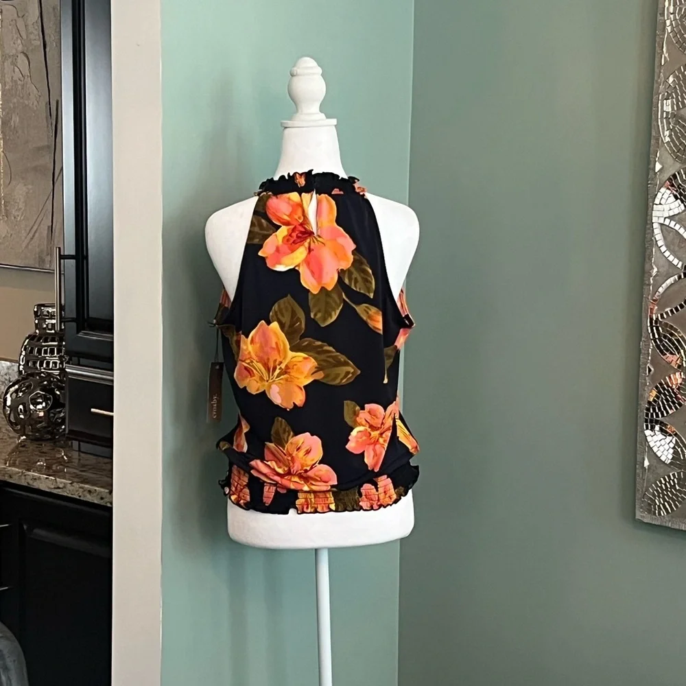 NWT Crosby Floral Halter Top - Picture 2 of 9